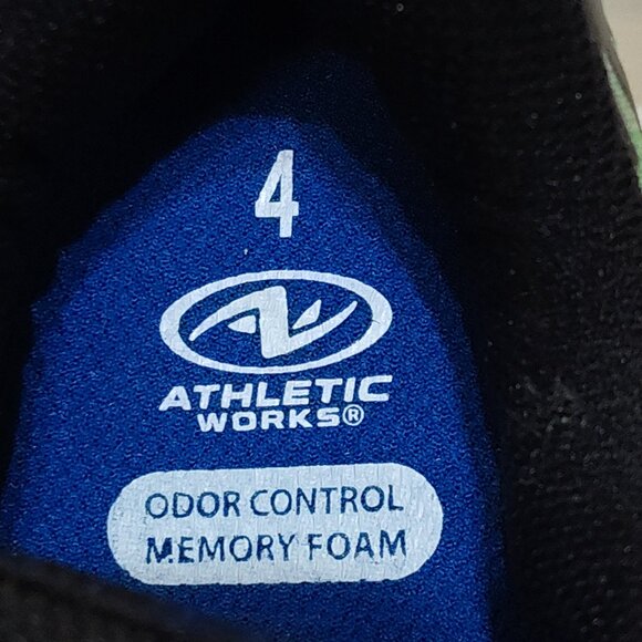 Athletic Works Light-Up Sneaker Boy 4 Bungee Laces Hook Loop Strap On/Off Switch - Picture 10 of 14